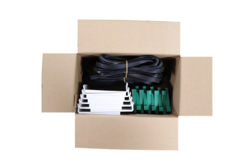 2,5 m set pro 21,52 mm sklo, k hliníkovým profilům AL-L121, AL-L131, AL-L141 a AL-L151. Obsahuje: těsnění AG-00 2,5 m, AG-22 2,5 m, podložky AP-K122 10 ks, kliny AP-K22 10 ks.