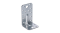 úhelník s prolisem 90x50x55mm, 2,0mm, pozink, díry průměr 5mm-20ks, 11mm-2ks