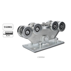 Vozík MEDIO pro samonosný systém Combi Arialdo do 1000 kg, 9 kolečkový