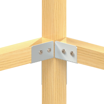 Spojka na hranol 80x80mm, pozinkovaná ocel