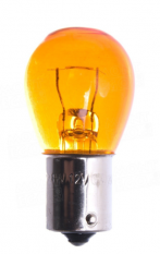 Náhradní žárovka 12 V, 21 W, BA15 oranžová pro MLBT, ELB