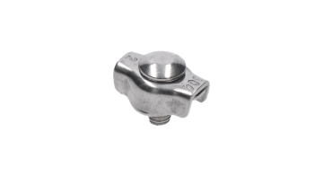 Lanková svorka - simplex pro nerezové lanko 2 mm, broušená nerez K320 / AISI304