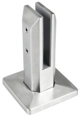 Vrchní kotvení pro sklo 12,76 mm, broušená AISI 316
