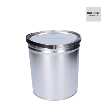 Barva antikorozní polomatná na zinek 5 kg bledě-šedá 3
