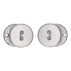 Kulatá rozeta na dózický zámek (ø 52mm), bal.: 1 pár, broušená nerez K320 /AISI304