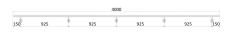 Madlo 40x40mm, L-4000mm, broušená nerez AISI304