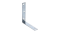 úhelník 100x100x19mm, 2,0mm, galvanicky pozinkovaný, díry průměr 4,5mm - v počte 6ks