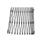 Lanová sieť, 0,8 x 5 m, oko 60 x 104 mm, ø 2 mm, AISI 304