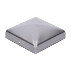 Stříška lisovaná plechová 100 x 100 x 1 mm, černý plech bez povrchové úpravy