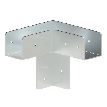 Spojka na hranol 80x80mm, pozinkovaná ocel