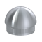 Ukončení - zátka na trubku ø 42.4mm (dutý materiál), leštěná nerez / AI