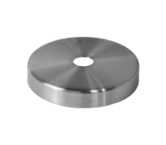 Kryt ø 62 mm, t = 1 mm, broušená nerez AISI 304