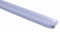 Plastové těsnění magnetické, na sklo 6 mm, mezi dvoje skleněné dveře, 135°, 2200 mm, 2ks