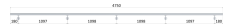 Madloø 42.4mm, L- 4750mm, broušená nerez AISI304