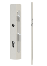 Profil 40 x 40 x 1,5 x 1500 mm se zapuštěným zámkem, rozteč 90 mm, pozinkovaný