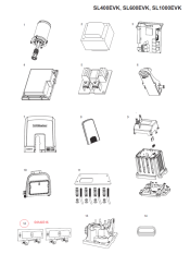 041A0316 mechanické dorazy pro posuvné pohony LiftMaster