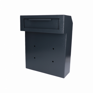 Poštovní schránka (380x305x150mm), tloušťka 1.5mm), Max. formát listu: A4, barva: RAL 7016 Antracit