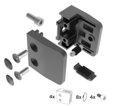 B2600000B- Bodový úchyt /4ks/