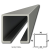 C profil 70 x 70 x 4 x 1000 mm, pozinkovaný - Délka: 4m
