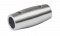 Spoj přímý (20/45 mm /M5) na trubku ø 12 mm, broušená nerez K320 / AISI304