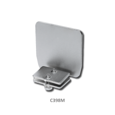 Záslepka pro C profil KVN gate systems 98x98x4 mm, pozinkovaná