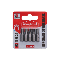 5 dílny blister bitů TX-30, délka 25mm