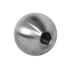 Koule plná se závitem M6 / ø 30mm, broušená nerez K320 / AISI304