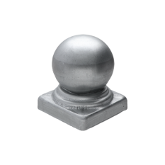 Strieška plechová, 60x60mm s guľou ø 57mm, s 0.6mm