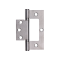 Nerezové panty 2ks, 100x70x2.0mm,max. nosnost: 60 kg, broušená nerez K320 /AISI304