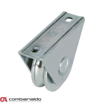 Kladka ø 80 mm s oporou Combi Arialdo, C902/16 profil, nosnost 200 kg