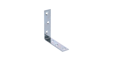 úhelník 80x80x19mm, 2,0mm, galvanicky pozinkovaný, díry průměr 4,5mm - v počte 6ks