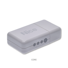 CORE inteligentní WIFI přijímač pro ovládání pohonu NICE s rozhraním IBT4N. Kompatibilní s Apple HomeKit a IFTTT, podpora WPS