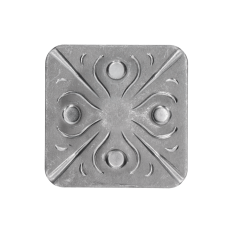 Patka 3D, 76x76x2mm, výška 7mm, výlisek