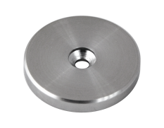 Podložka spodní (ø 42x6mm, díra ø 10 / 5mm), broušená nerez K320 / AISI304