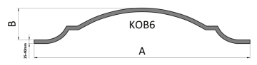 Oblúk typu KOB 6 jokel