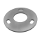 Kotvící plotna (ø 100mm) na trubku ø 42.4mm (otvor ø42.5mm), bez povrchové úpravy /AISI304
