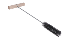 čistiaca kefka nylonová s drevenou rúčkou Ø22mm, dĺžka 150mm - z toho časť s kefkou 80mm