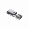 Nerezové lisovací pouzdro pro dvě 3,0 mm lanka - uzavřené, s okem (skládá se ze dvou částí), K320 / AISI316