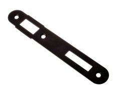 Doraz pro branku pro úzký zámek, pro rozteč 90 mm, černá barva, pravý i levý