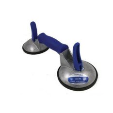 602.40bl - Prísavka VERIBOR dvojitá - max 60 kg hliník blue line ø120