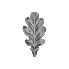 Dubový list H 145 x L 75 mm, tl. 2 mm