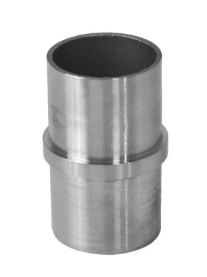 Spojka napojovací, přímá na trubku ø42,4 mm, broušená nerez K320 / AISI30