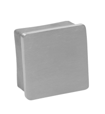 Ukončení na jekl 50 x 50 mm, broušená nerez AISI 304