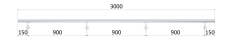 Madlo ø 42.4mm, L-3000mm, leštěná nerez AISI304