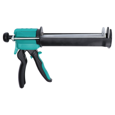 Profesionální pistole dvoupístová vytlačovací pro 400ml kartuše, převodový poměr 29:1, sofrgrip