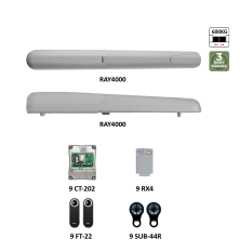 RAYKIT pro dvoukřídlovou bránu do 4m/křídlo