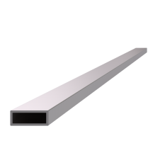 Profil uzavřen 25x10x1.5mm,cena za 1ks (1m) broušená nerez K320 /AISI304