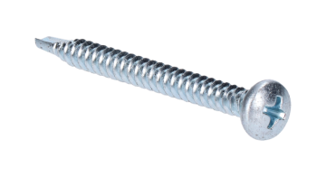 TEX šroub 3.9x13 samovrtný s půlkulatou hlavou PZ a vrtáčkem DIN7504N - Rozměr: 3,9x13, Montáž: PH1
