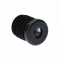 M8,A-25mm,H-25mm,C-5mm,čierna,Hrúbka steny-1.5-2mm,Plastová kruhovo-rúrková zátka s maticou M8