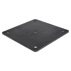 Plotna 200x200x7mm s otvormi 13mm, bez povrchový úpravy